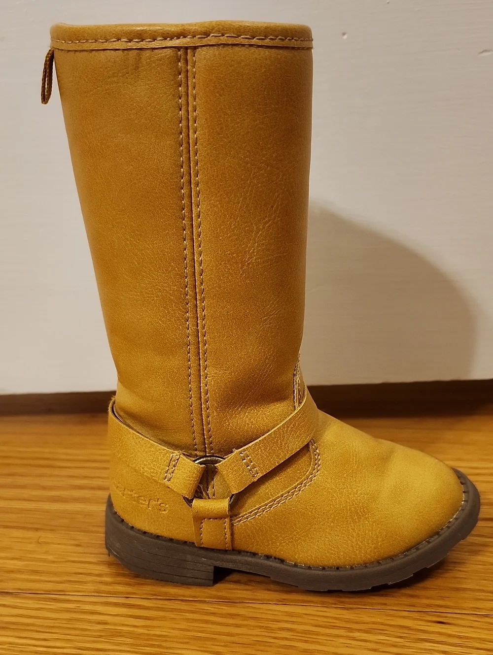 Carter's Girls Tan Riding Boots (Size 6)